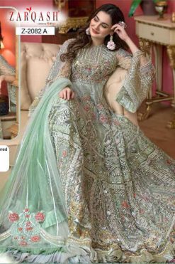 Zarqash Jashan Vol 2 Z 2082 by Khayyira Salwar Suit Wholesale Catalog 4 Pcs