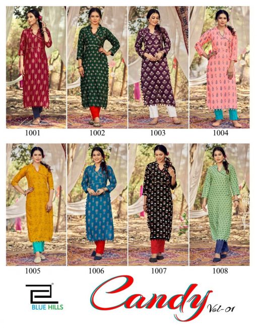 Blue Hills Candy Vol 1 Kurti Wholesale Catalog 8 Pcs 10 510x650 - Blue Hills Candy Vol 1 Kurti Wholesale Catalog 8 Pcs