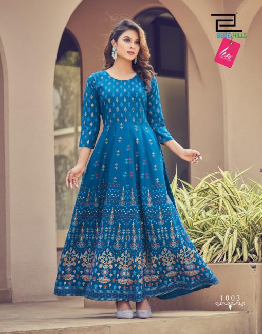 Blue Hills Festival Night Vol 1 Kurti Wholesale Catalog 8 Pcs 5 510x650 - Blue Hills Festival Night Vol 1 Kurti Wholesale Catalog 8 Pcs