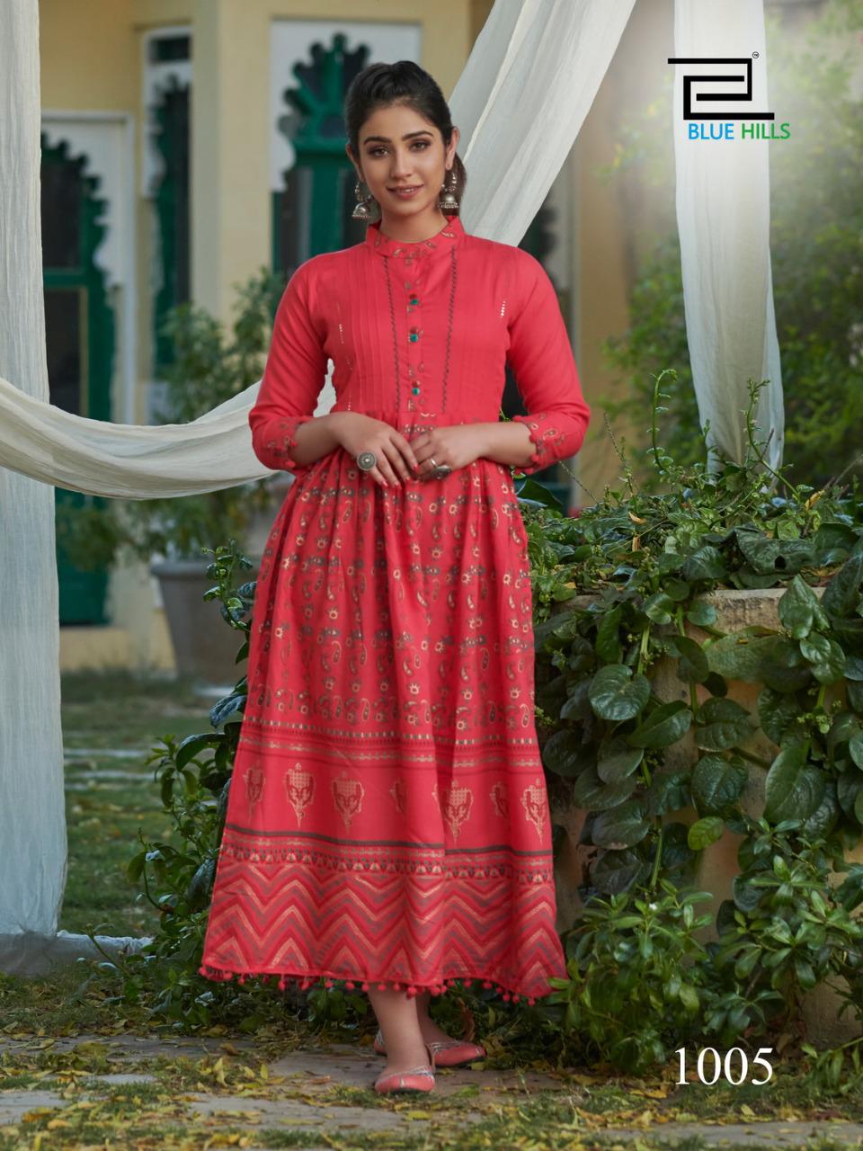Buy Clickedia Womens Fully Stitched Rayon Ethnic Motifs Kurti with Pom Poms  and Peplum Tunic cut kurta/Kurti Online at Best Prices in India - JioMart.
