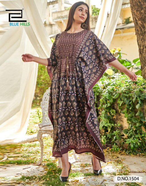 Blue Hills Stare Vol 15 Kaftan Kurti Wholesale Catalog 4 Pcs 5 510x650 - Blue Hills Stare Vol 15 Kaftan Kurti Wholesale Catalog 4 Pcs