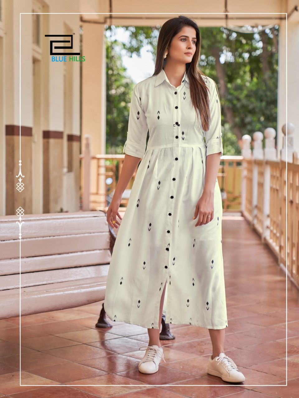 Blue Hills Summer Season Vol 1 Kurti Wholesale Catalog 4 Pcs Suratfabric
