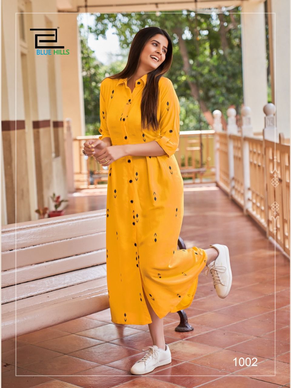 This wedding season wear the party look Kurti with pent dupatta – Joshindia