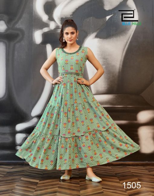 Blue Hills Sunshine Vol 15 Kurti Wholesale Catalog 8 Pcs 8 510x650 - Blue Hills Sunshine Vol 15 Kurti Wholesale Catalog 8 Pcs