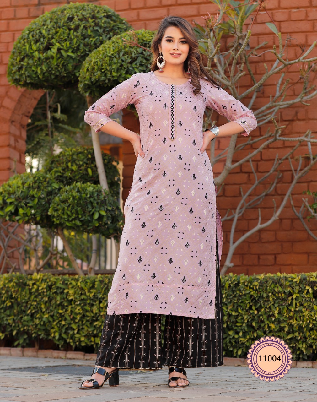 Long Kurti With Plazzo Pant - Look stylish and feel Confident