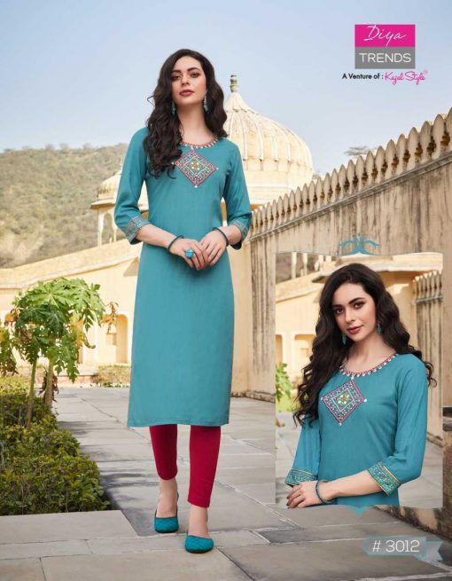 Diya Trends Casual Diaries Vol 3 by Kajal Style Kurti Wholesale Catalog 12 Pcs 12 510x655 - Diya Trends Casual Diaries Vol 3 by Kajal Style Kurti Wholesale Catalog 12 Pcs