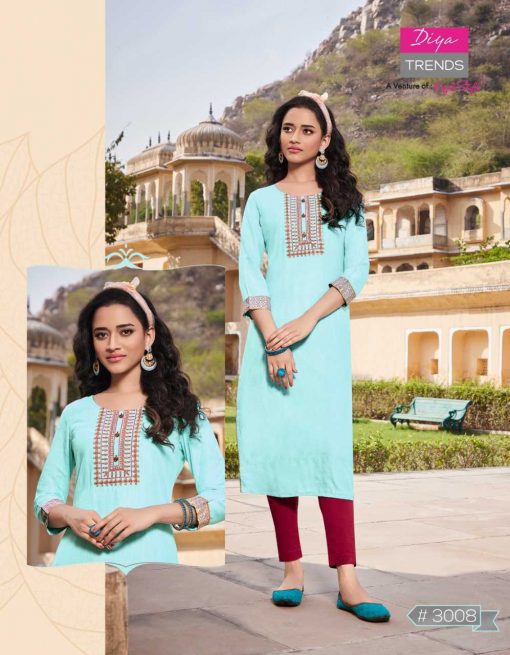 Diya Trends Casual Diaries Vol 3 by Kajal Style Kurti Wholesale Catalog 12 Pcs 4 510x655 - Diya Trends Casual Diaries Vol 3 by Kajal Style Kurti Wholesale Catalog 12 Pcs