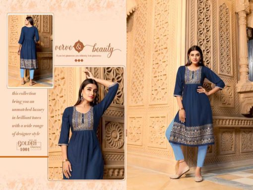 Golden Dairies Vol 4 Kurti Wholesale Catalog 8 Pcs 2 510x383 - Golden Dairies Vol 4 Kurti Wholesale Catalog 8 Pcs