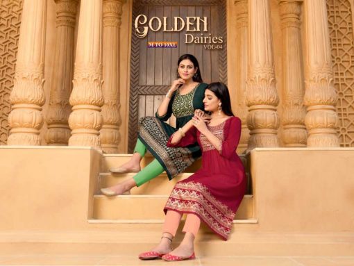 Golden Dairies Vol 4 Kurti Wholesale Catalog 8 Pcs 4 510x383 - Golden Dairies Vol 4 Kurti Wholesale Catalog 8 Pcs