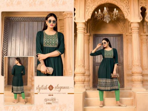 Golden Dairies Vol 4 Kurti Wholesale Catalog 8 Pcs 5 510x383 - Golden Dairies Vol 4 Kurti Wholesale Catalog 8 Pcs