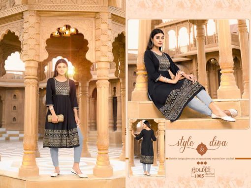 Golden Dairies Vol 4 Kurti Wholesale Catalog 8 Pcs 6 510x383 - Golden Dairies Vol 4 Kurti Wholesale Catalog 8 Pcs