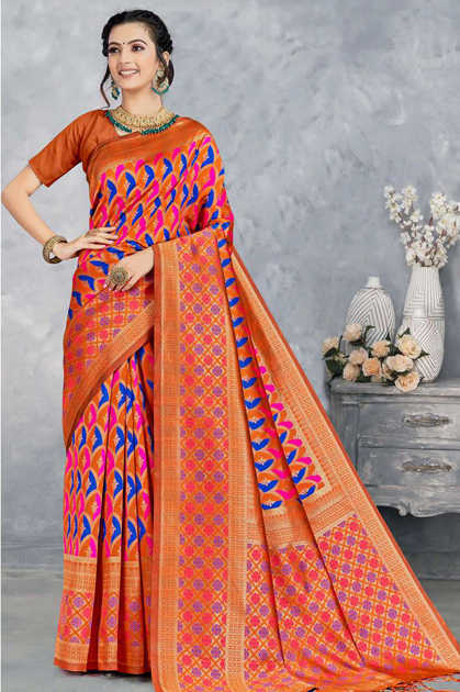Hi Studio Kala Mandir Vol 5 Saree Sari Wholesale Catalog 5 Pcs