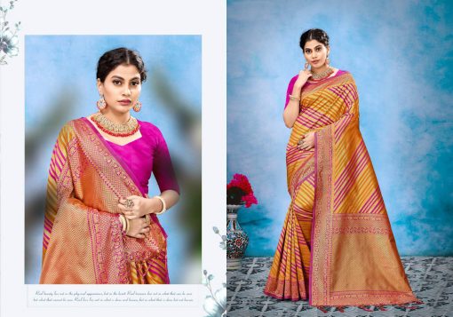 Hi Studio Kala Mandir Vol 6 Saree Sari Wholesale Catalog 6 Pcs 4 510x357 - Hi Studio Kala Mandir Vol 6 Saree Sari Wholesale Catalog 6 Pcs