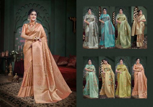 Hi Studio Rudraksh Saree Sari Wholesale Catalog 8 Pcs 7 510x357 - Hi Studio Rudraksh Saree Sari Wholesale Catalog 8 Pcs