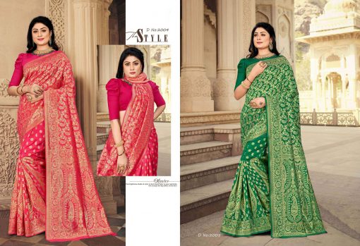 Hi Studio Shubhmangal Vol 2 Saree Sari Wholesale Catalog 8 Pcs 4 510x349 - Hi Studio Shubhmangal Vol 2 Saree Sari Wholesale Catalog 8 Pcs