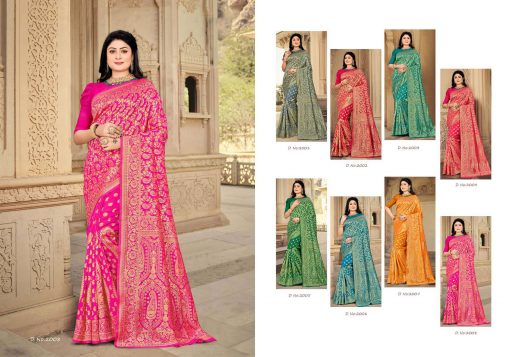 Hi Studio Shubhmangal Vol 2 Saree Sari Wholesale Catalog 8 Pcs 6 510x357 - Hi Studio Shubhmangal Vol 2 Saree Sari Wholesale Catalog 8 Pcs