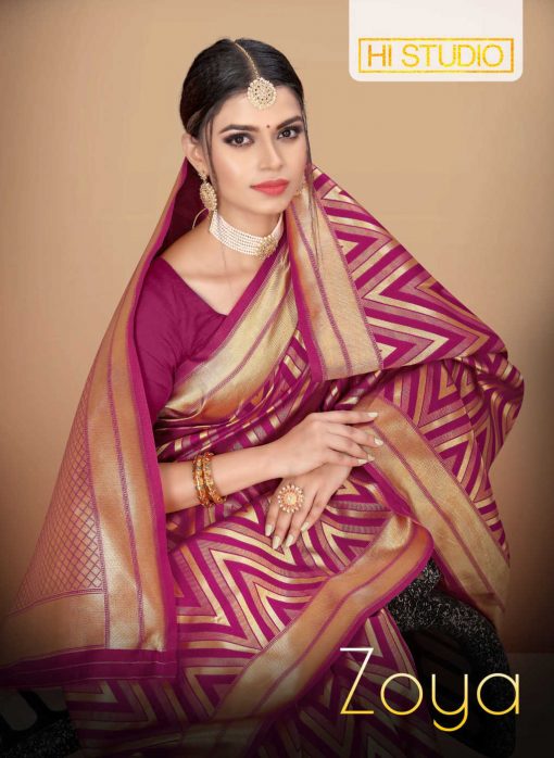 Hi Studio Zoya Saree Sari Wholesale Catalog 8 Pcs 1 510x698 - Hi Studio Zoya Saree Sari Wholesale Catalog 8 Pcs