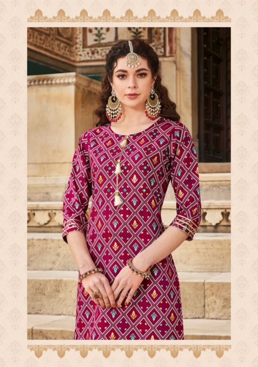 Kajal Style Fashion Label Vol 9 Kurti with Palazzo Sharara Wholesale Catalog 6 Pcs 12 510x725 - Kajal Style Fashion Label Vol 9 Kurti with Palazzo Sharara Wholesale Catalog 6 Pcs