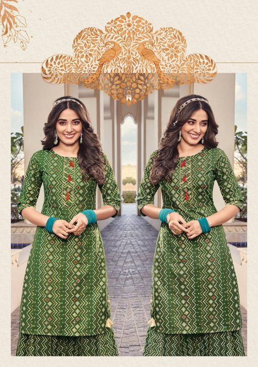 Kajal Style Lavish Vol 1 Kurti with Sharara Wholesale Catalog 8 Pcs 9 510x725 - Kajal Style Lavish Vol 1 Kurti with Sharara Wholesale Catalog 8 Pcs