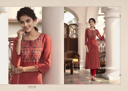 Kalaroop Pili Vol 5 by Kajree Kurti Wholesale Catalog 8 Pcs 8 510x362 - Kalaroop Pili Vol 5 by Kajree Kurti Wholesale Catalog 8 Pcs