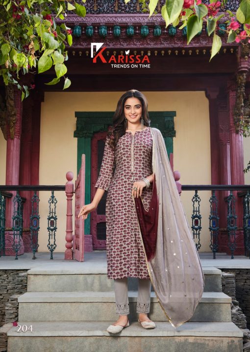 Karissa Siya Vol 2 Kurti with Dupatta Bottom Wholesale Catalog 5 Pcs 5 510x720 - Karissa Siya Vol 2 Kurti with Dupatta Bottom Wholesale Catalog 5 Pcs