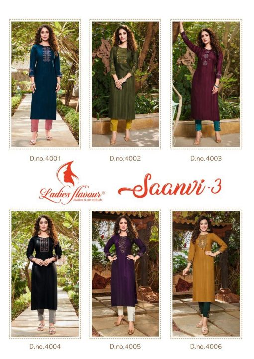 Ladies Flavour Saanvi Vol 3 Kurti with Pant Wholesale Catalog 6 Pcs 14 510x721 - Ladies Flavour Saanvi Vol 3 Kurti with Pant Wholesale Catalog 6 Pcs