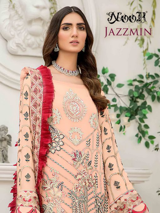 Noor Jazzmin Salwar Suit Wholesale Catalog 3 Pcs 2 510x680 - Noor Jazzmin Salwar Suit Wholesale Catalog 3 Pcs