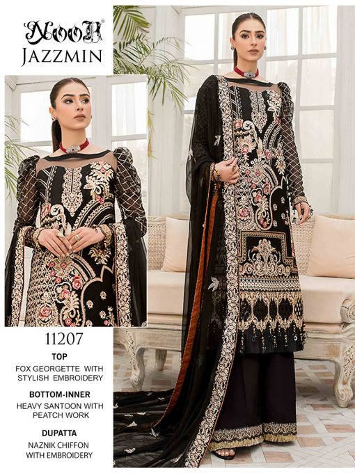 Noor Jazzmin Salwar Suit Wholesale Catalog 3 Pcs 3 510x680 - Noor Jazzmin Salwar Suit Wholesale Catalog 3 Pcs