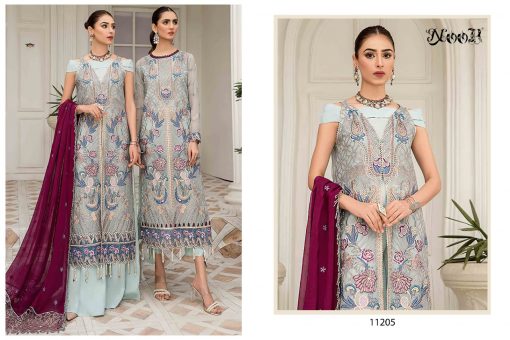 Noor Jazzmin Salwar Suit Wholesale Catalog 3 Pcs 5 510x340 - Noor Jazzmin Salwar Suit Wholesale Catalog 3 Pcs