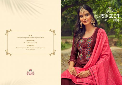 Panch Ratna Rangeen by Kessi Salwar Suit Wholesale Catalog 5 Pcs 1 510x357 - Panch Ratna Rangeen by Kessi Salwar Suit Wholesale Catalog 5 Pcs