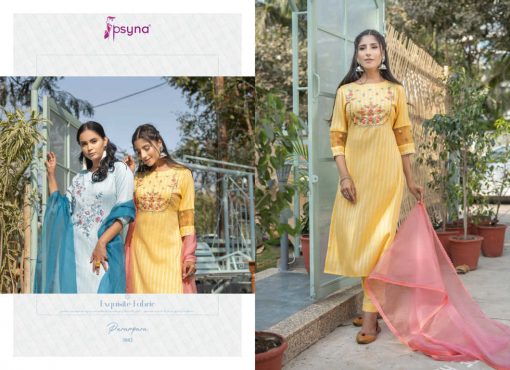 Psyna Parampara Vol 3 Kurti with Dupatta Bottom Wholesale Catalog 8 Pcs 3 510x370 - Psyna Parampara Vol 3 Kurti with Dupatta Bottom Wholesale Catalog 8 Pcs