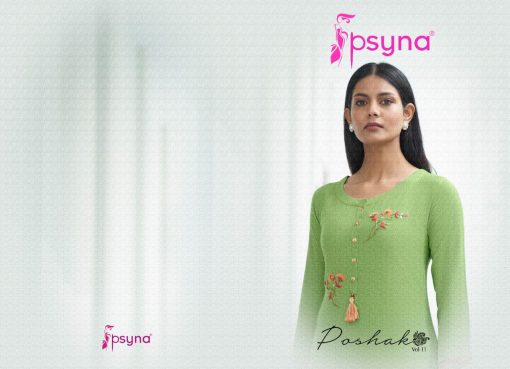 Psyna Poshak Vol 11 Kurti Wholesale Catalog 10 Pcs 1 510x369 - Psyna Poshak Vol 11 Kurti Wholesale Catalog 10 Pcs