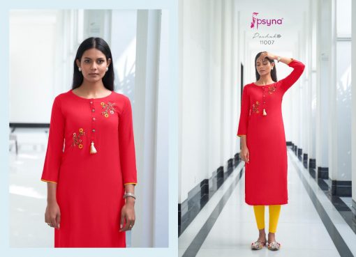 Psyna Poshak Vol 11 Kurti Wholesale Catalog 10 Pcs 10 510x369 - Psyna Poshak Vol 11 Kurti Wholesale Catalog 10 Pcs