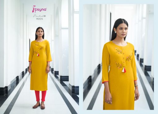 Psyna Poshak Vol 11 Kurti Wholesale Catalog 10 Pcs 7 510x369 - Psyna Poshak Vol 11 Kurti Wholesale Catalog 10 Pcs