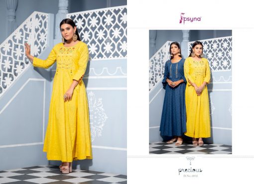 Psyna Precious Vol 4 Kurti Wholesale Catalog 6 Pcs 2 510x369 - Psyna Precious Vol 4 Kurti Wholesale Catalog 6 Pcs