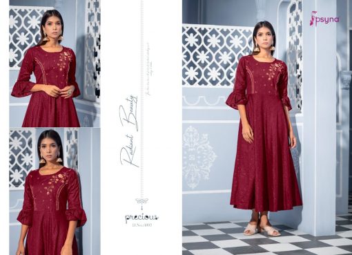 Psyna Precious Vol 4 Kurti Wholesale Catalog 6 Pcs 4 510x369 - Psyna Precious Vol 4 Kurti Wholesale Catalog 6 Pcs