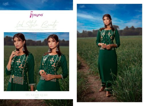 Psyna Punjabi Kudi Kurti with Jacket Bottom Wholesale Catalog 6 Pcs 4 510x369 - Psyna Punjabi Kudi Kurti with Jacket Bottom Wholesale Catalog 6 Pcs