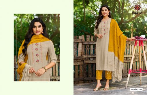 R Studio Jeevika by Baanvi Kurti with Dupatta Bottom Wholesale Catalog 4 Pcs 3 510x330 - R Studio Jeevika by Baanvi Kurti with Dupatta Bottom Wholesale Catalog 4 Pcs