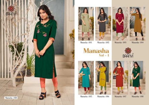 R Studio Manasha Vol 1 by Baanvi Kurti Wholesale Catalog 8 Pcs 6 510x360 - R Studio Manasha Vol 1 by Baanvi Kurti Wholesale Catalog 8 Pcs