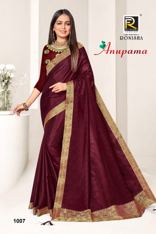 Ranjna Anupama Saree Sari Wholesale Catalog 8 Pcs 7 510x765 - Ranjna Anupama Saree Sari Wholesale Catalog 8 Pcs