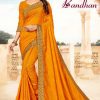 Ranjna Bandhan Saree Sari Wholesale Catalog 8 Pcs