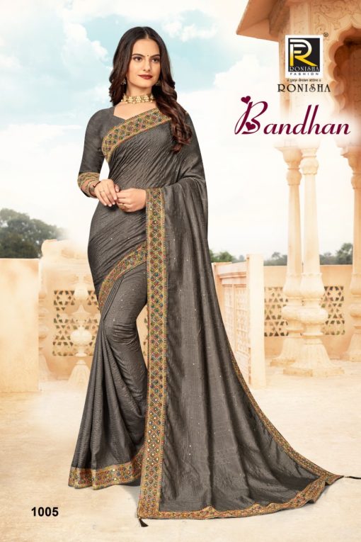 Ranjna Bandhan Saree Sari Wholesale Catalog 8 Pcs 5 510x765 - Ranjna Bandhan Saree Sari Wholesale Catalog 8 Pcs