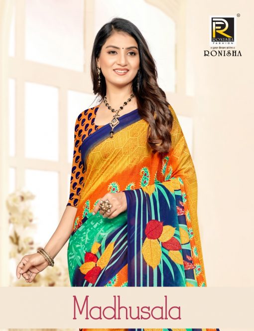 Ranjna Madhusala Saree Sari Wholesale Catalog 8 Pcs 3 510x663 - Ranjna Madhusala Saree Sari Wholesale Catalog 8 Pcs