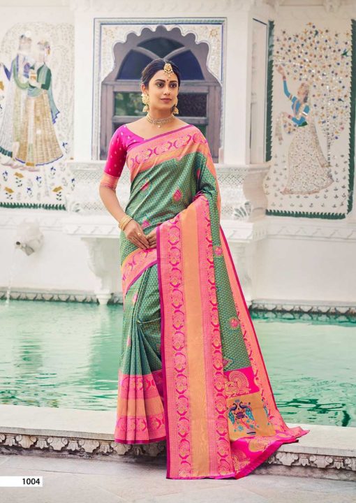 Revanta Laaj by Lt Fabrics Saree Sari Wholesale Catalog 5 Pcs 6 510x720 - Revanta Laaj by Lt Fabrics Saree Sari Wholesale Catalog 5 Pcs