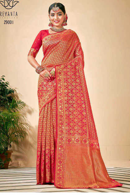Revanta Nupur by Lt Fabrics Saree Sari Wholesale Catalog 5 Pcs