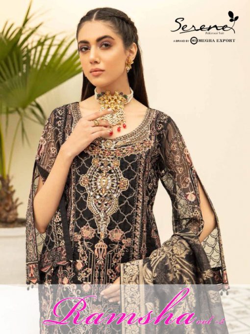 Serene Ramsha Vol 5 Salwar Suit Wholesale Catalog 6 Pcs 6 510x680 - Serene Ramsha Vol 5 Salwar Suit Wholesale Catalog 6 Pcs