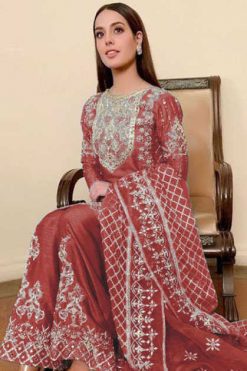 Serene Razia Salwar Suit Wholesale Catalog 4 Pcs