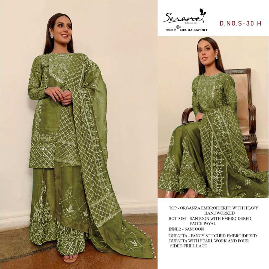 Serene Razia Salwar Suit Wholesale Catalog 4 Pcs