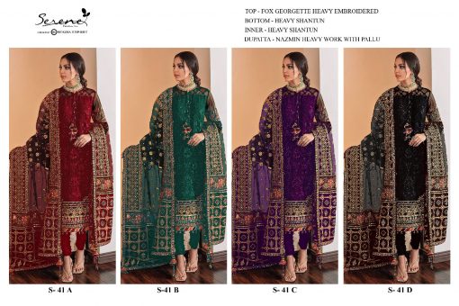 Serene S 41 Salwar Suit Wholesale Catalog 4 Pcs 5 510x340 - Serene S 41 Salwar Suit Wholesale Catalog 4 Pcs