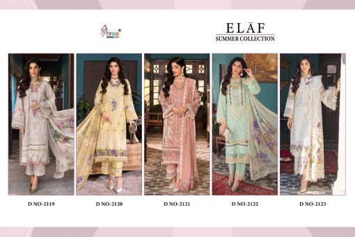 Shree Fabs Elaf Summer Collection Salwar Suit Wholesale Catalog 5 Pcs 12 510x340 - Shree Fabs Elaf Summer Collection Salwar Suit Wholesale Catalog 5 Pcs